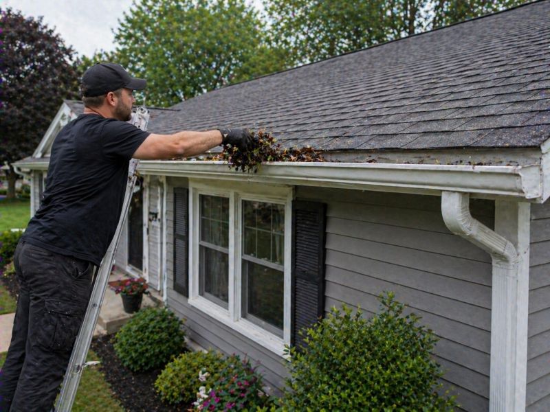 Gutter Blockage Removal in Baltimore, MD