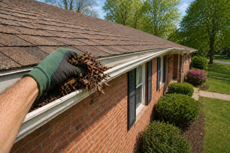Gutter Leaf Clearing in Rochester, NY